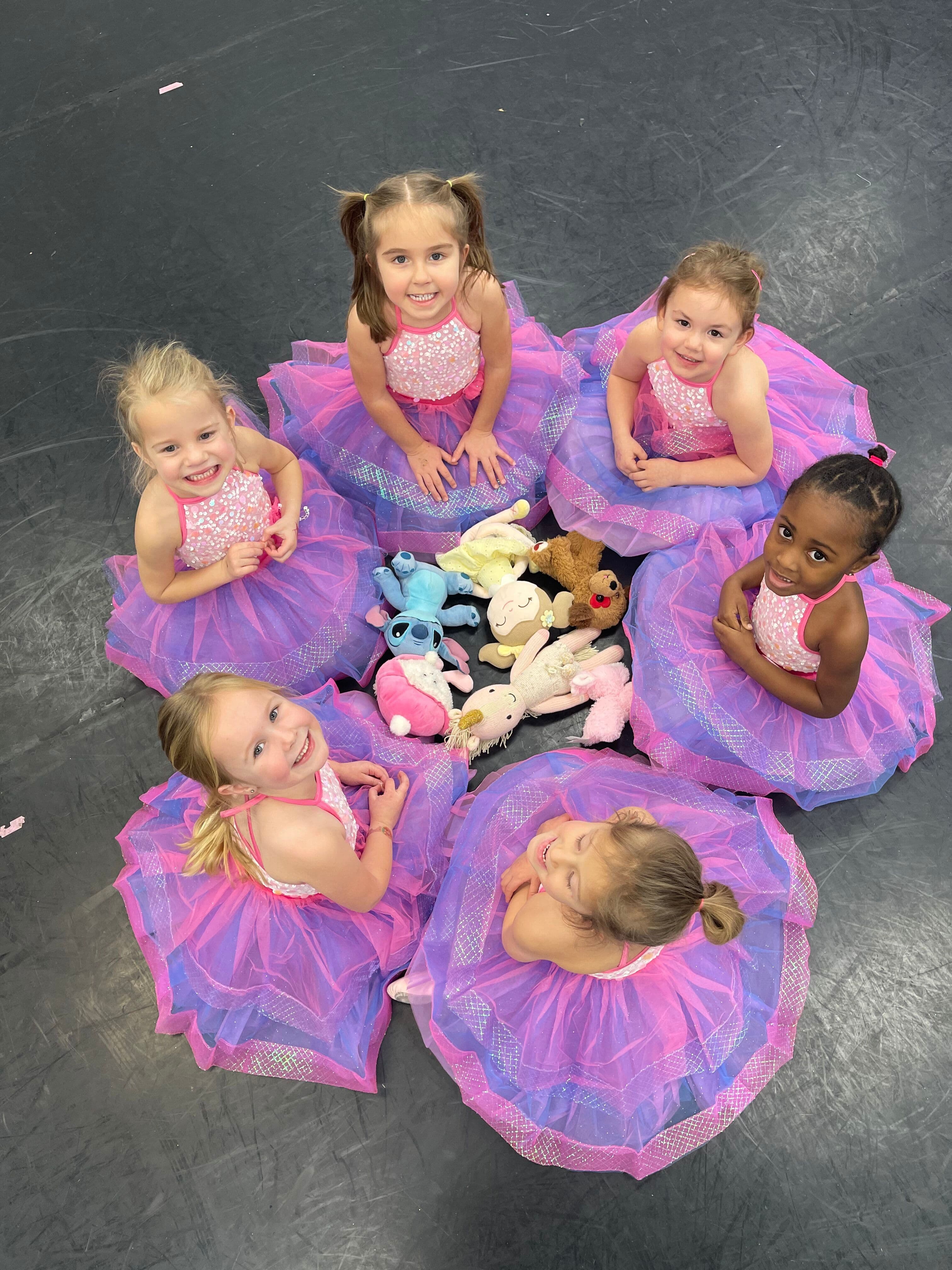 KinderBallet students at Innovation Dance in Ashland, Virginia