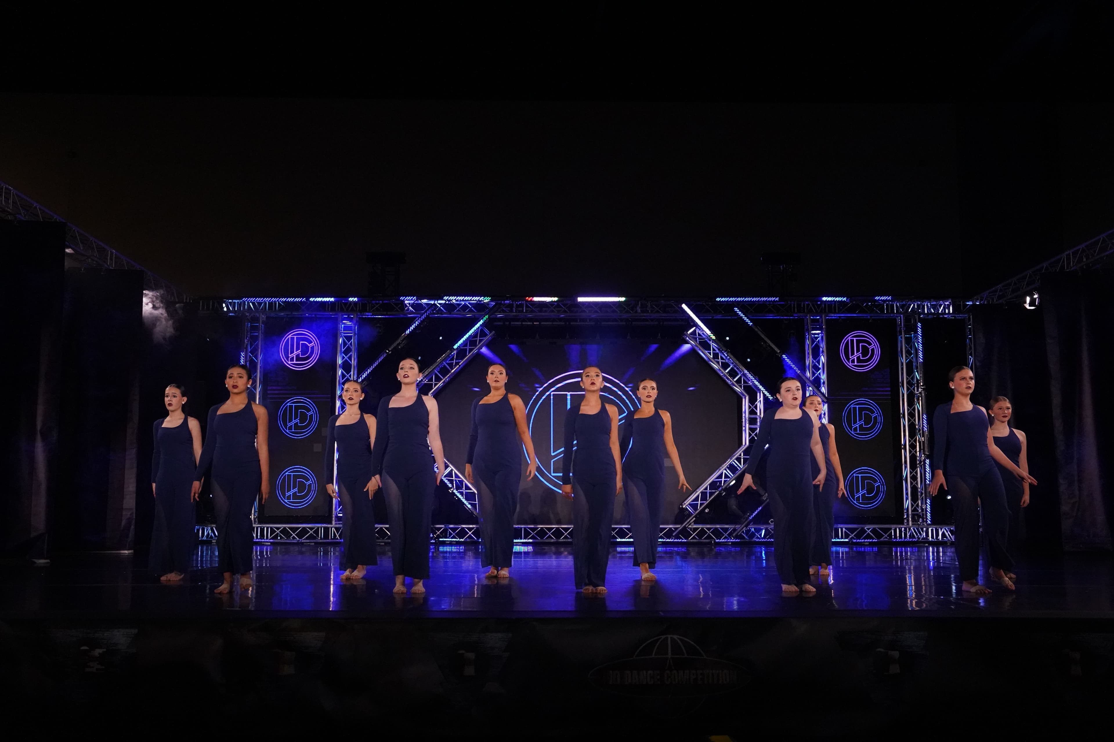 Innovation Showcase Team performing on stage at a regional competition